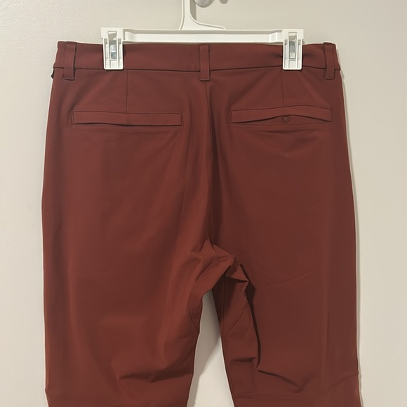 Men’s Lululemon ABC Pants Maroon Red Burgundy Size 34 x 32 - Picture 4 of 5